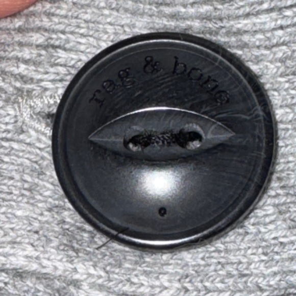 rag & bone Light Gray Women's Cardigan - Picture 7 of 7